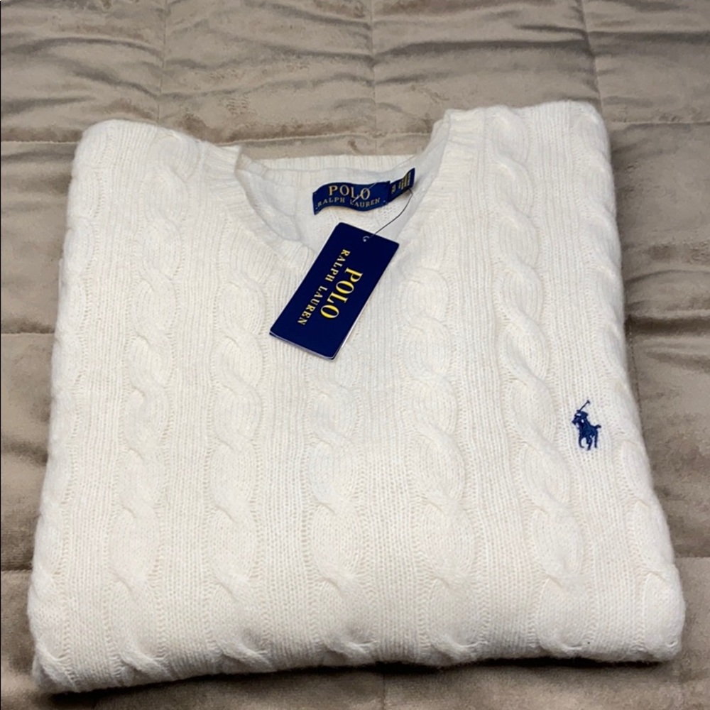 Wool cashmere sweater